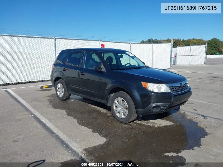 2009 Subaru Forester 2.5X VIN: JF2SH61689H767215 Lot: 40523303