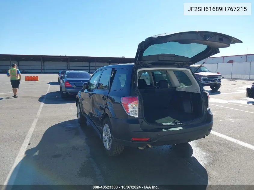 2009 Subaru Forester 2.5X VIN: JF2SH61689H767215 Lot: 40523303