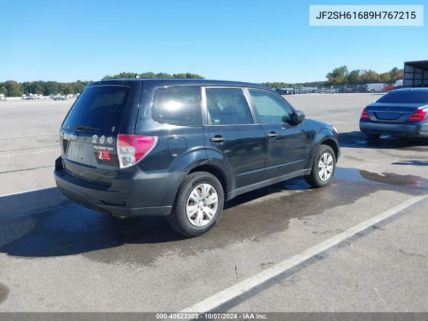 2009 Subaru Forester 2.5X VIN: JF2SH61689H767215 Lot: 40523303