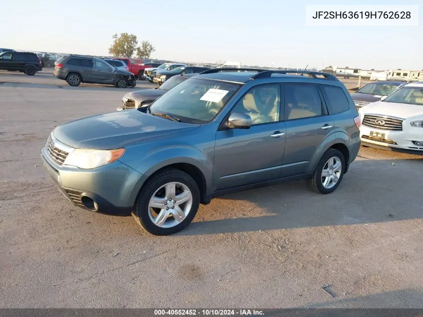 2009 Subaru Forester 2.5X VIN: JF2SH63619H762628 Lot: 40552452