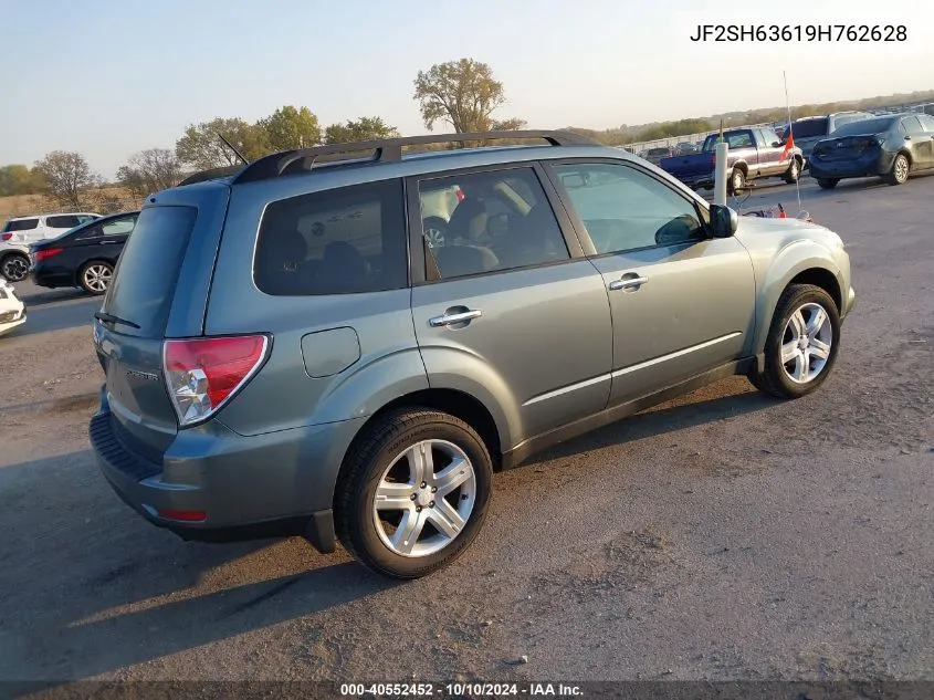 2009 Subaru Forester 2.5X VIN: JF2SH63619H762628 Lot: 40552452