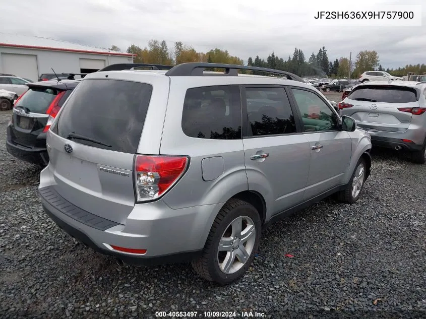 2009 Subaru Forester 2.5X VIN: JF2SH636X9H757900 Lot: 40553497