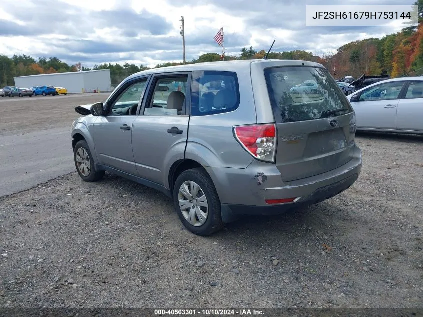 2009 Subaru Forester 2.5X VIN: JF2SH61679H753144 Lot: 40563301