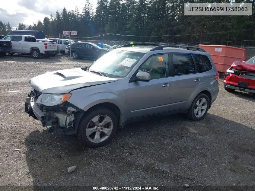 2009 Subaru Forester 2.5Xt Limited VIN: JF2SH66699H758063 Lot: 40828742