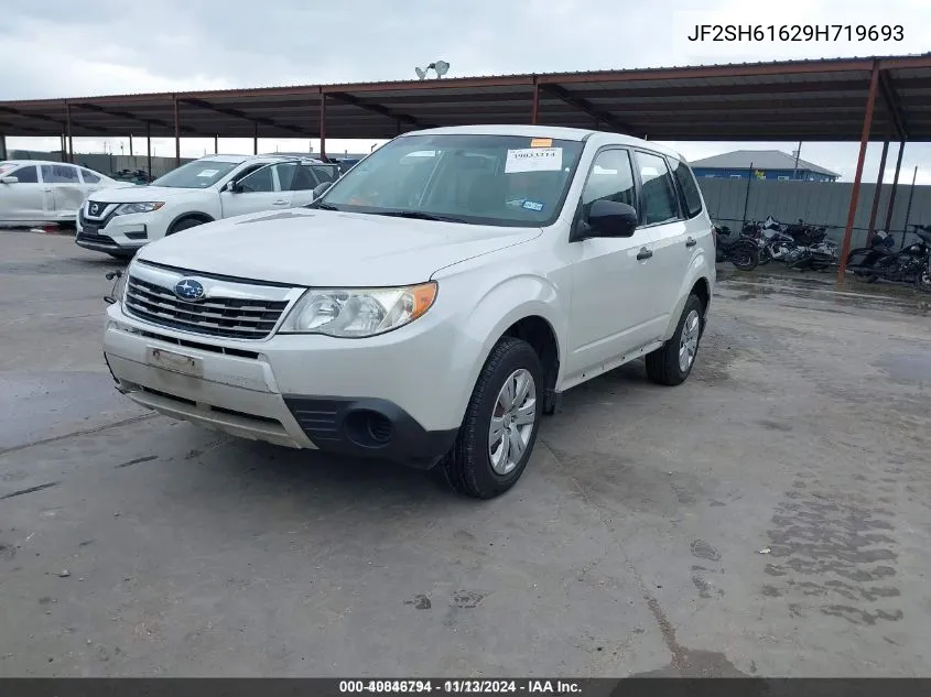 2009 Subaru Forester 2.5X VIN: JF2SH61629H719693 Lot: 40846794