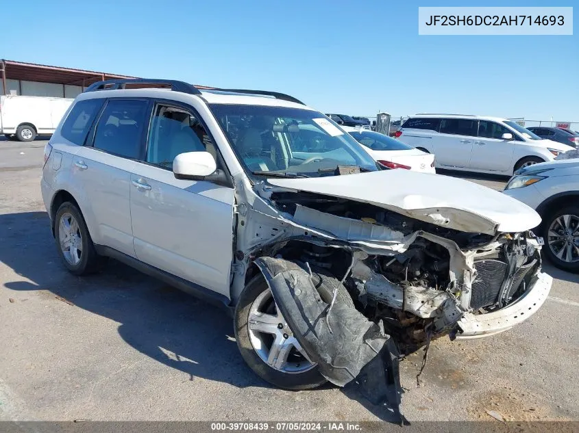 2010 Subaru Forester 2.5X Limited VIN: JF2SH6DC2AH714693 Lot: 39708439