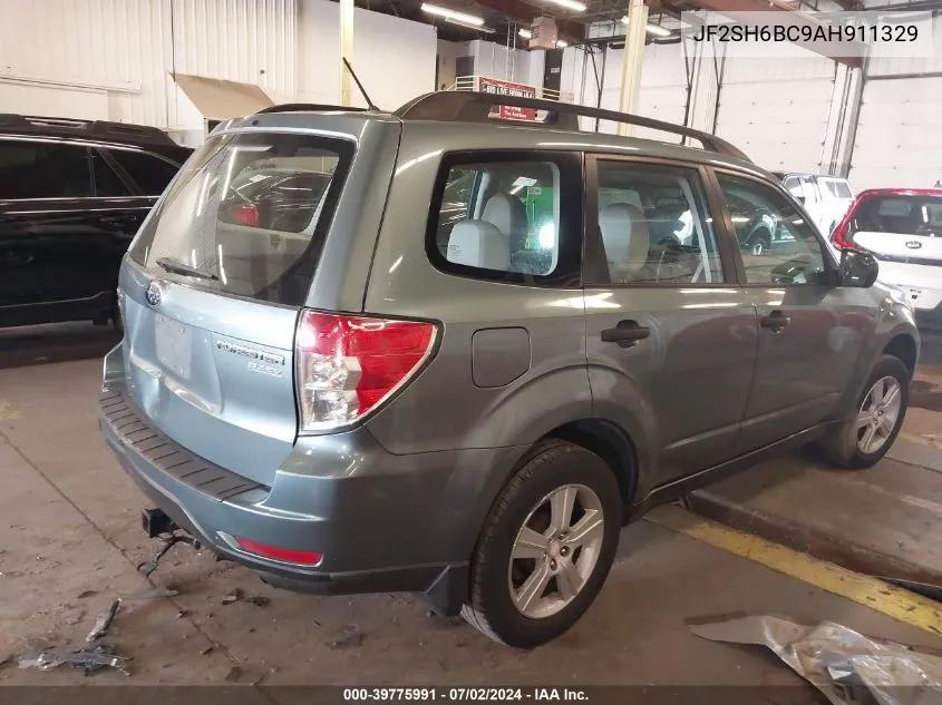 2010 Subaru Forester 2.5X VIN: JF2SH6BC9AH911329 Lot: 39775991