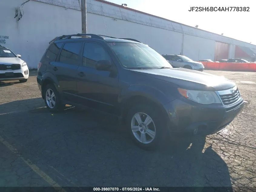 JF2SH6BC4AH778382 2010 Subaru Forester 2.5X