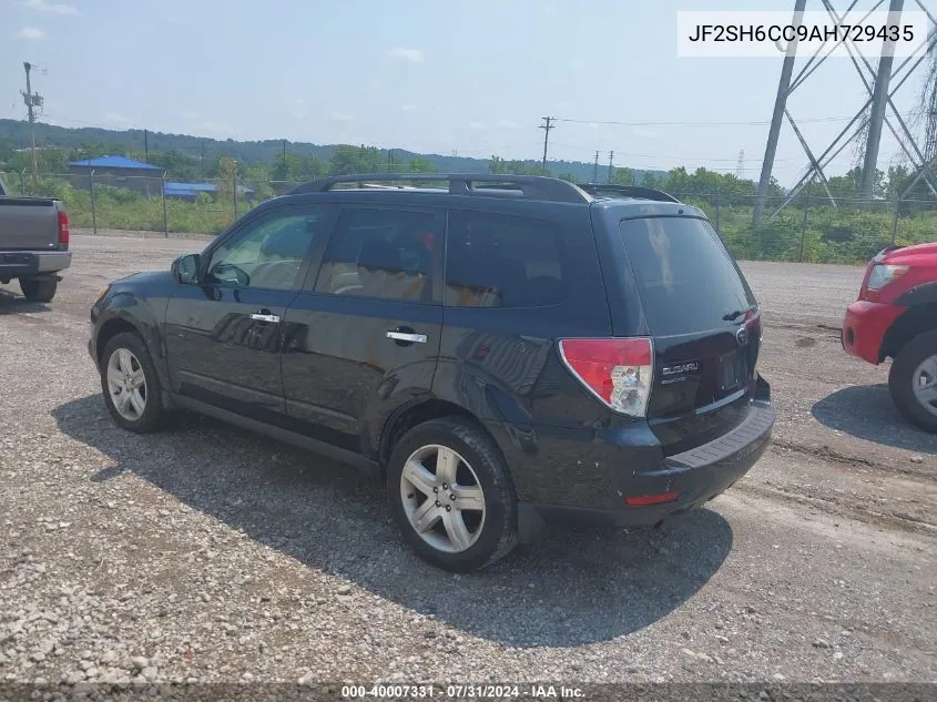 2010 Subaru Forester 2.5X Premium VIN: JF2SH6CC9AH729435 Lot: 40007331