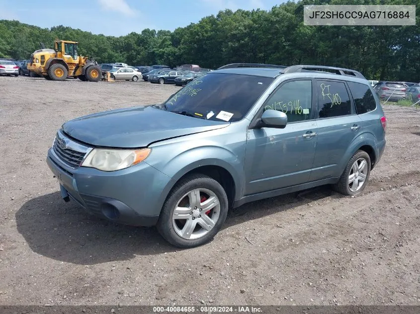 2010 Subaru Forester 2.5X Premium VIN: JF2SH6CC9AG716884 Lot: 40084655