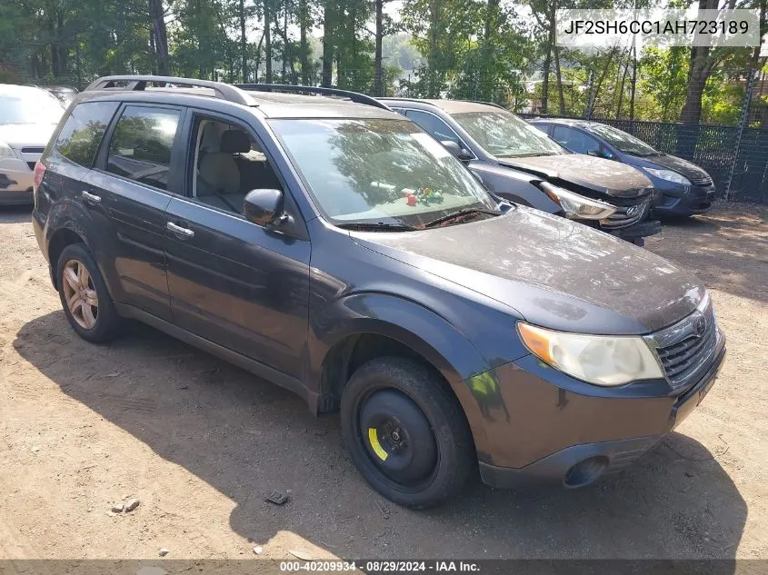 2010 Subaru Forester 2.5X Premium VIN: JF2SH6CC1AH723189 Lot: 40209934