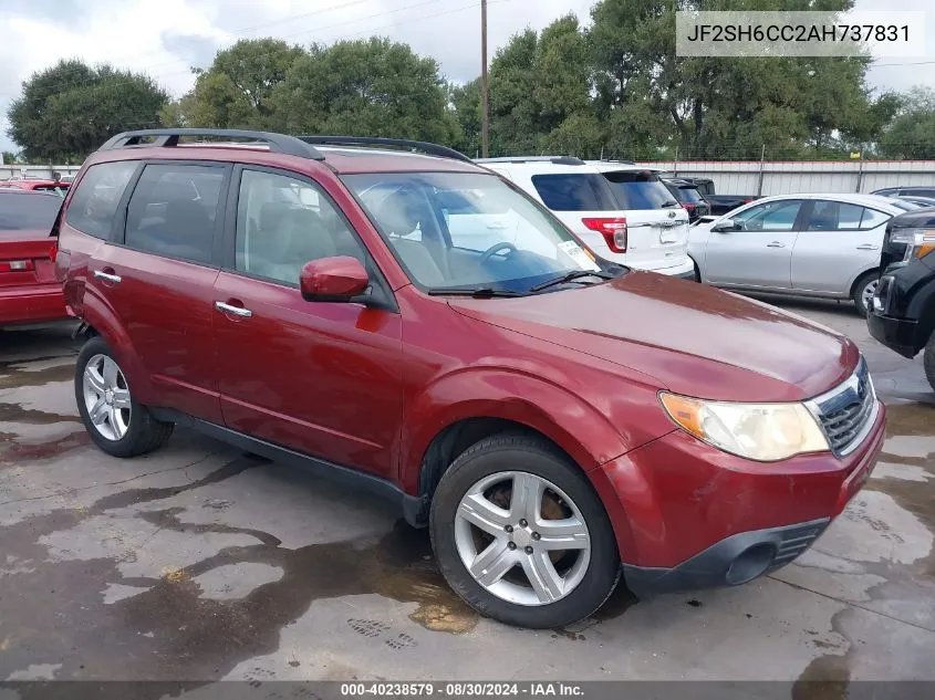 2010 Subaru Forester 2.5X Premium VIN: JF2SH6CC2AH737831 Lot: 40238579