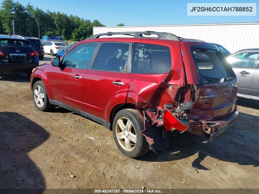 2010 Subaru Forester 2.5X Premium VIN: JF2SH6CC1AH788852 Lot: 40247357