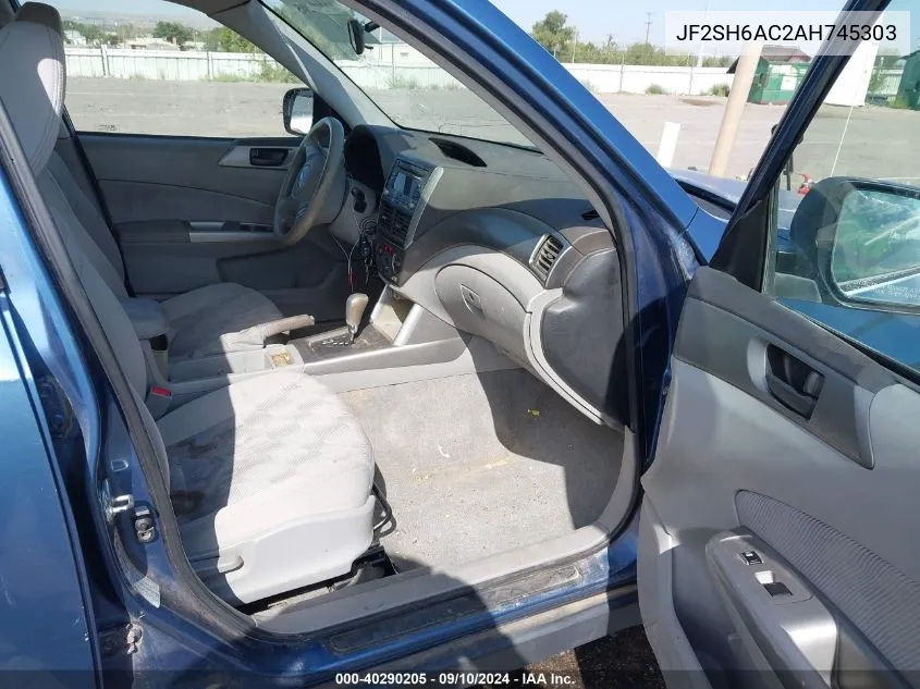 JF2SH6AC2AH745303 2010 Subaru Forester 2.5X