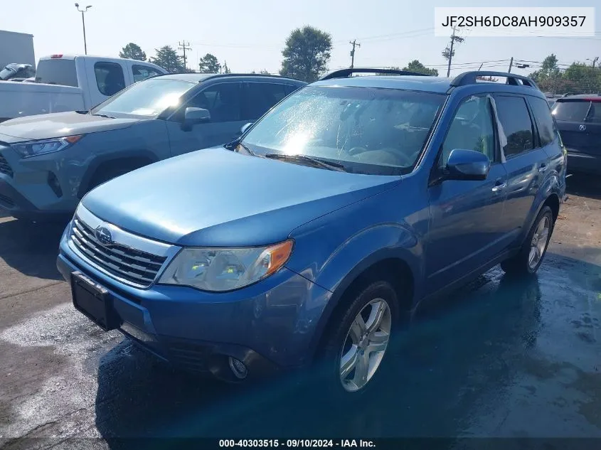 2010 Subaru Forester 2.5X Limited VIN: JF2SH6DC8AH909357 Lot: 40303515