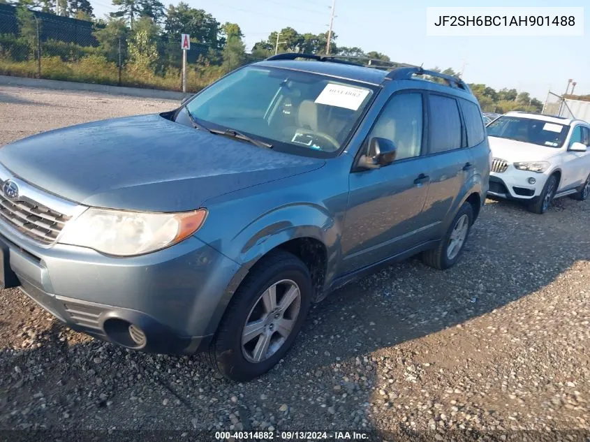 JF2SH6BC1AH901488 2010 Subaru Forester 2.5X