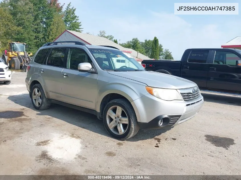 2010 Subaru Forester 2.5X Premium VIN: JF2SH6CC0AH747385 Lot: 40319496