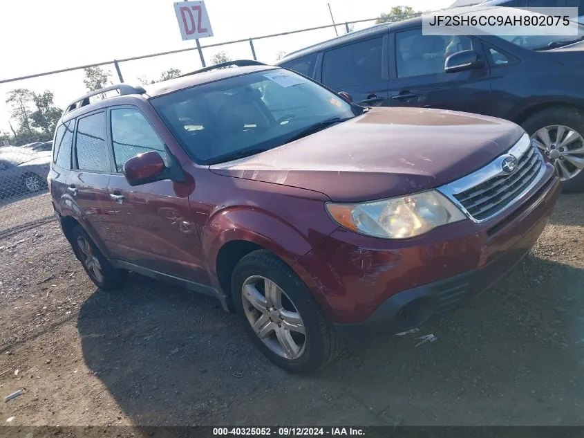 2010 Subaru Forester 2.5X Premium VIN: JF2SH6CC9AH802075 Lot: 40325052