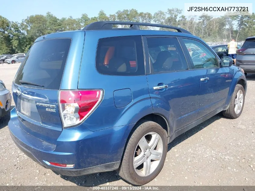 2010 Subaru Forester 2.5X Premium VIN: JF2SH6CCXAH773721 Lot: 40337245