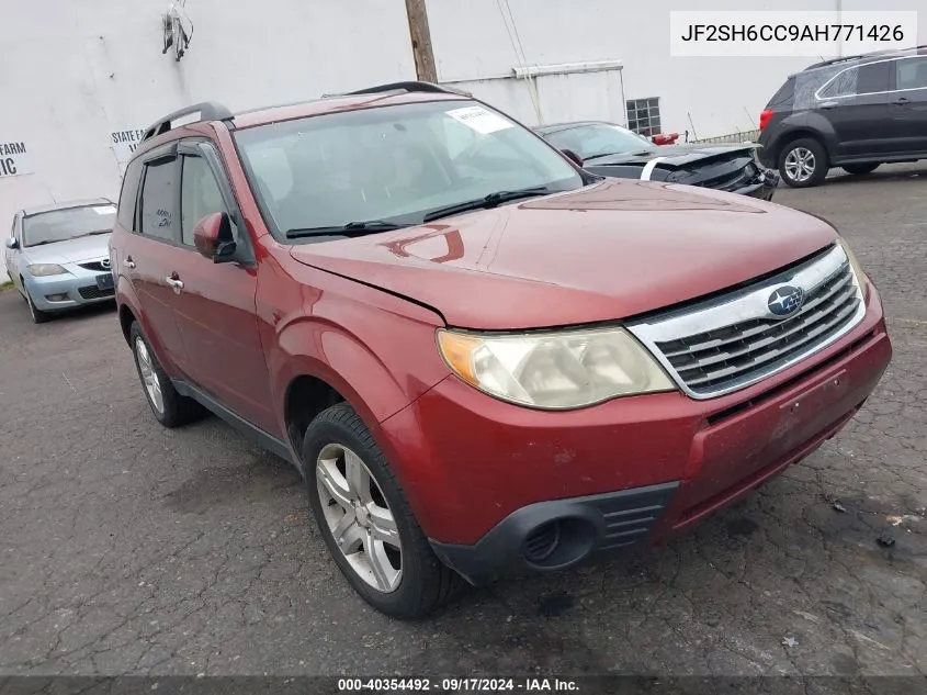 2010 Subaru Forester 2.5X Premium VIN: JF2SH6CC9AH771426 Lot: 40354492