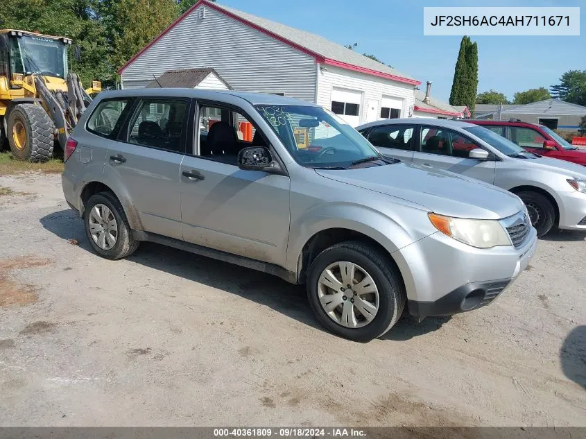 JF2SH6AC4AH711671 2010 Subaru Forester 2.5X