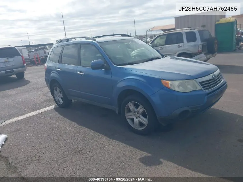 2010 Subaru Forester 2.5X Premium VIN: JF2SH6CC7AH762465 Lot: 40395734