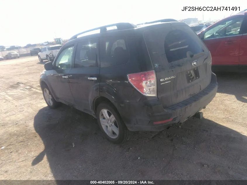 2010 Subaru Forester 2.5X Premium VIN: JF2SH6CC2AH741491 Lot: 40402005