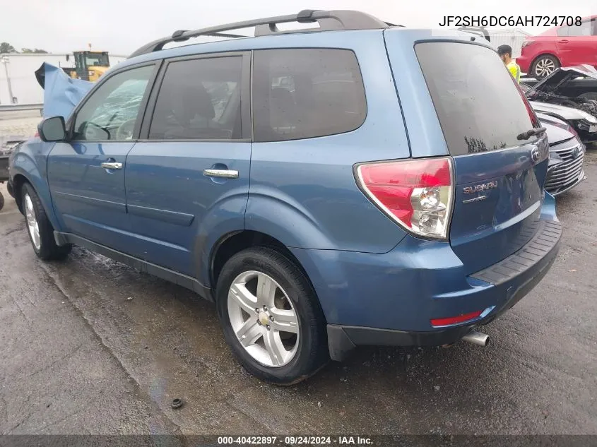 2010 Subaru Forester 2.5X Limited VIN: JF2SH6DC6AH724708 Lot: 40422897