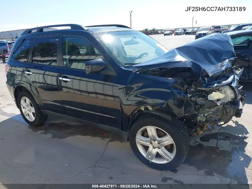 2010 Subaru Forester 2.5X Premium VIN: JF2SH6CC7AH733189 Lot: 40427971