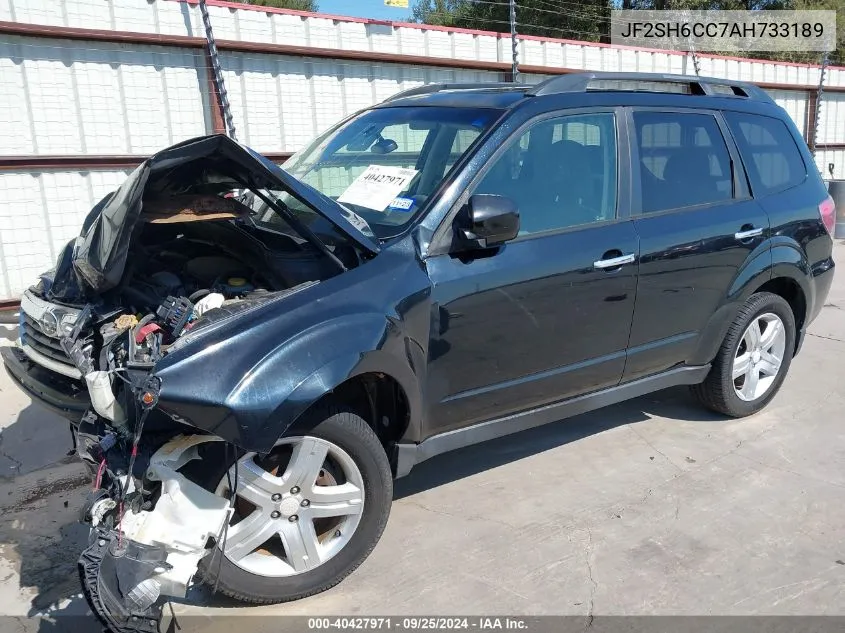 2010 Subaru Forester 2.5X Premium VIN: JF2SH6CC7AH733189 Lot: 40427971