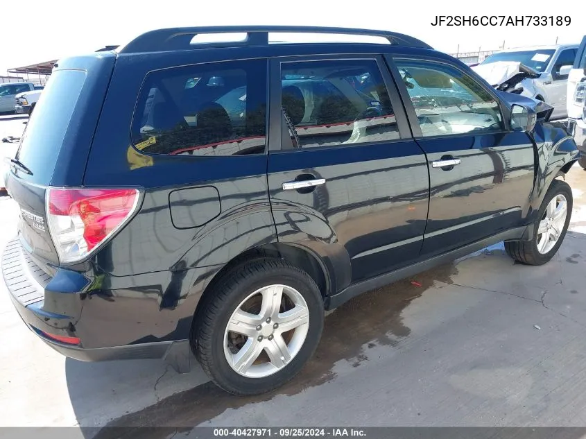 2010 Subaru Forester 2.5X Premium VIN: JF2SH6CC7AH733189 Lot: 40427971