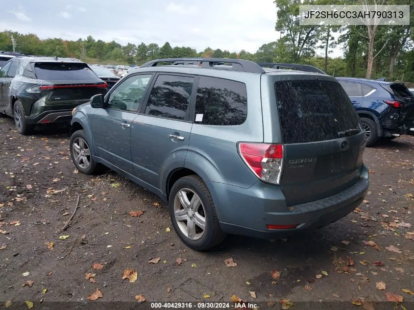 2010 Subaru Forester 2.5X Premium VIN: JF2SH6CC3AH790313 Lot: 40429316