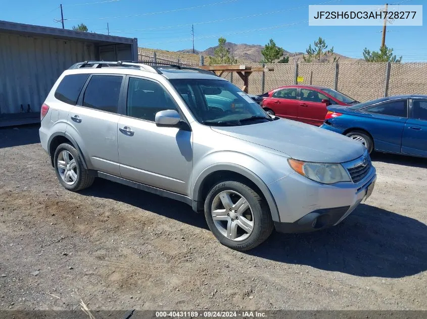 2010 Subaru Forester 2.5X Limited VIN: JF2SH6DC3AH728277 Lot: 40431189