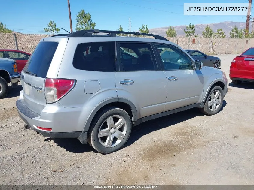 2010 Subaru Forester 2.5X Limited VIN: JF2SH6DC3AH728277 Lot: 40431189