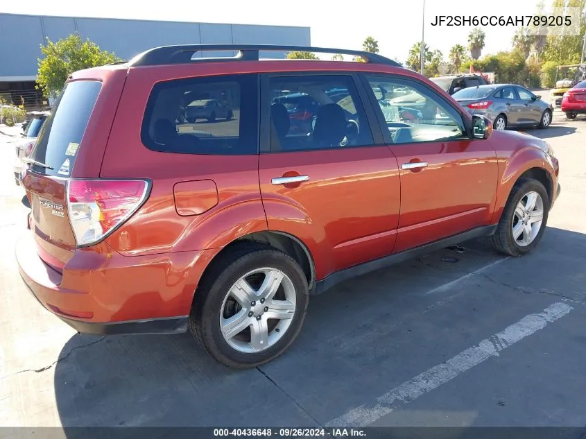 2010 Subaru Forester 2.5X Premium VIN: JF2SH6CC6AH789205 Lot: 40436648