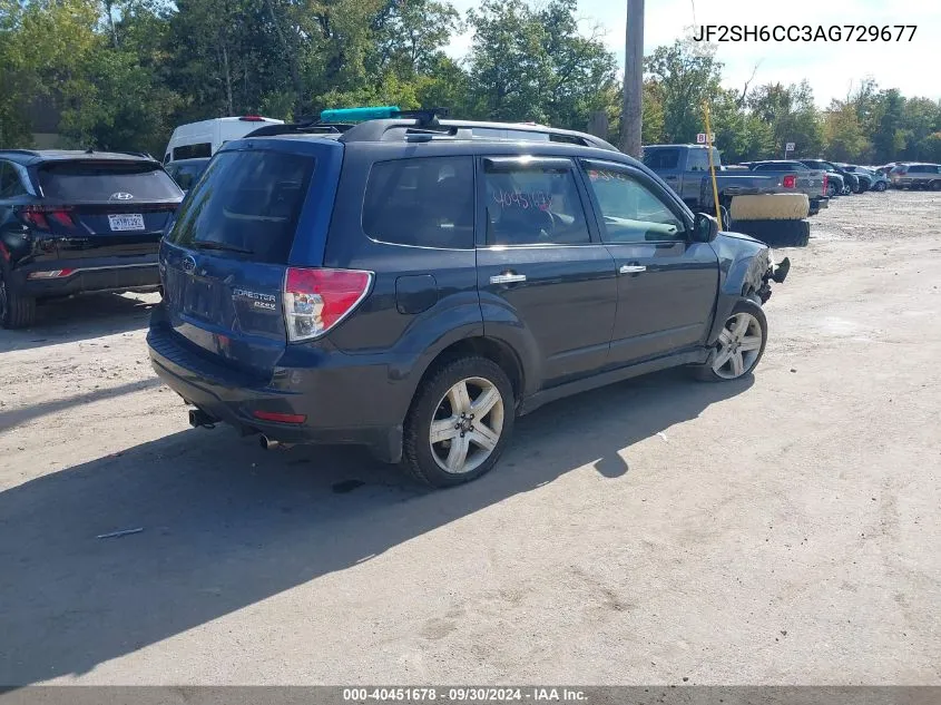 2010 Subaru Forester 2.5X Premium VIN: JF2SH6CC3AG729677 Lot: 40451678