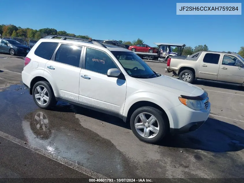 2010 Subaru Forester 2.5X Premium VIN: JF2SH6CCXAH759284 Lot: 40501793