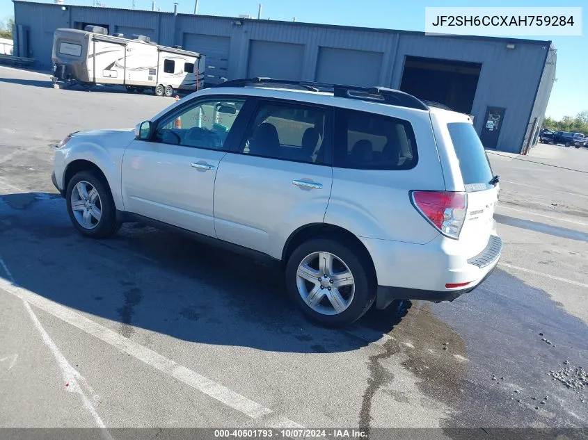 2010 Subaru Forester 2.5X Premium VIN: JF2SH6CCXAH759284 Lot: 40501793