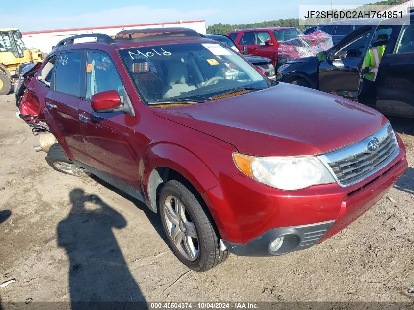 2010 Subaru Forester 2.5X Limited VIN: JF2SH6DC2AH764851 Lot: 40504374