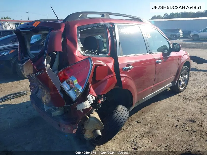 2010 Subaru Forester 2.5X Limited VIN: JF2SH6DC2AH764851 Lot: 40504374