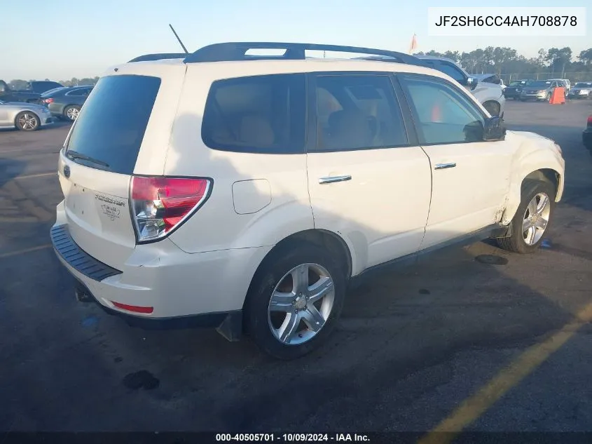 2010 Subaru Forester 2.5X Premium VIN: JF2SH6CC4AH708878 Lot: 40505701