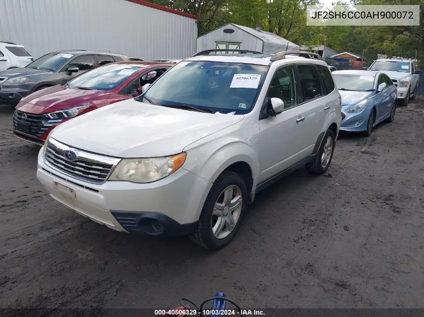 2010 Subaru Forester 2.5X Premium VIN: JF2SH6CC0AH900072 Lot: 40506329