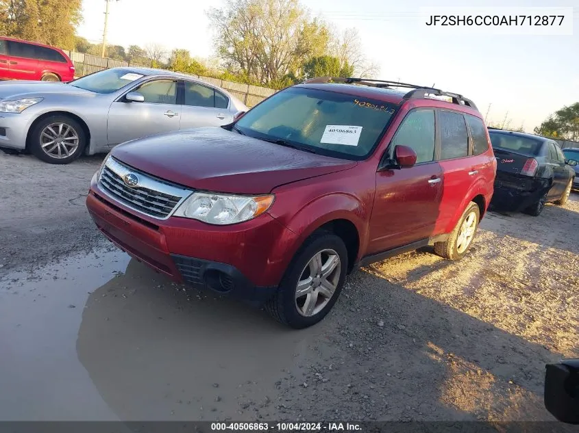 2010 Subaru Forester 2.5X Premium VIN: JF2SH6CC0AH712877 Lot: 40506863