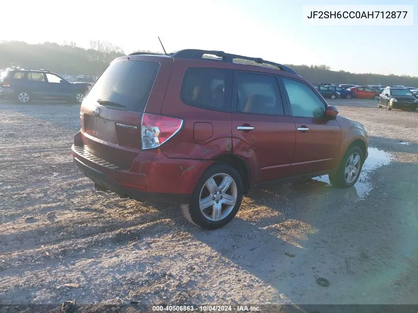 2010 Subaru Forester 2.5X Premium VIN: JF2SH6CC0AH712877 Lot: 40506863