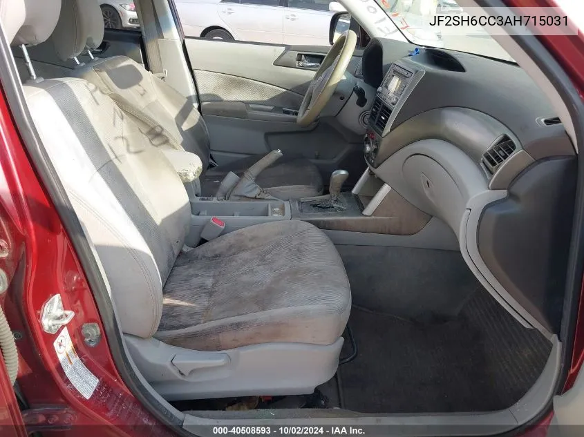 JF2SH6CC3AH715031 2010 Subaru Forester 2.5X Premium