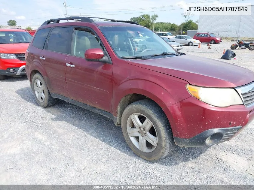 2010 Subaru Forester 2.5X Limited VIN: JF2SH6DC5AH707849 Lot: 40511282