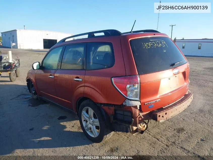 2010 Subaru Forester 2.5X Premium VIN: JF2SH6CC6AH900139 Lot: 40521239