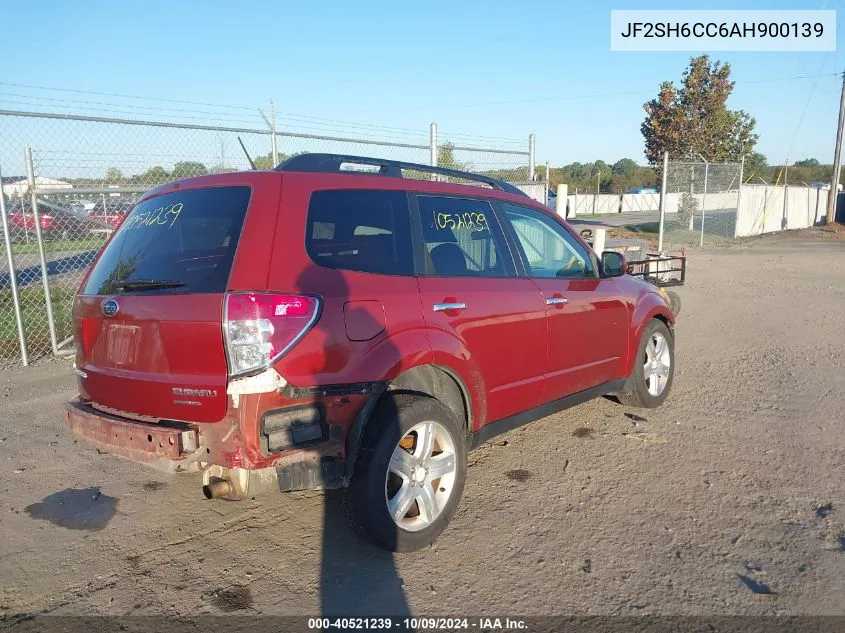 2010 Subaru Forester 2.5X Premium VIN: JF2SH6CC6AH900139 Lot: 40521239