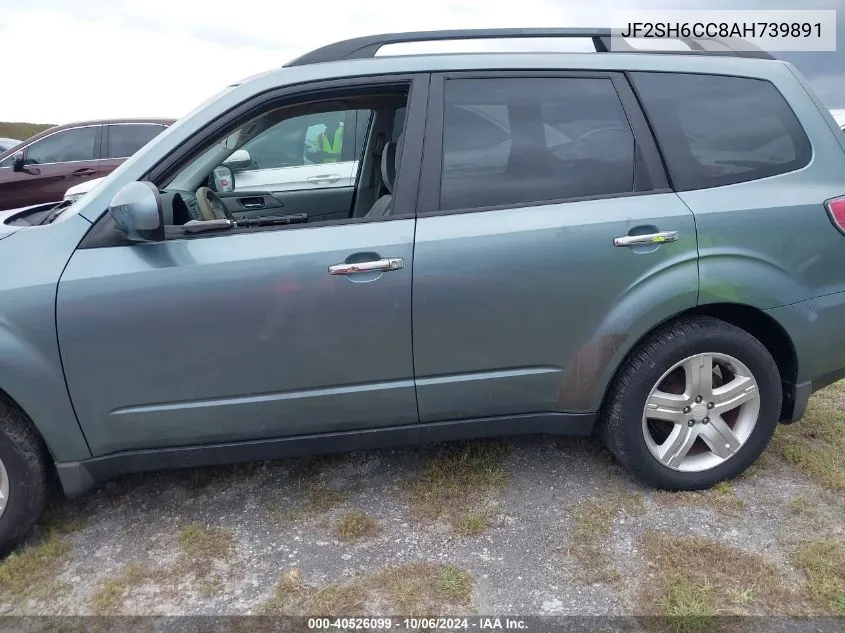 2010 Subaru Forester 2.5X Premium VIN: JF2SH6CC8AH739891 Lot: 40526099