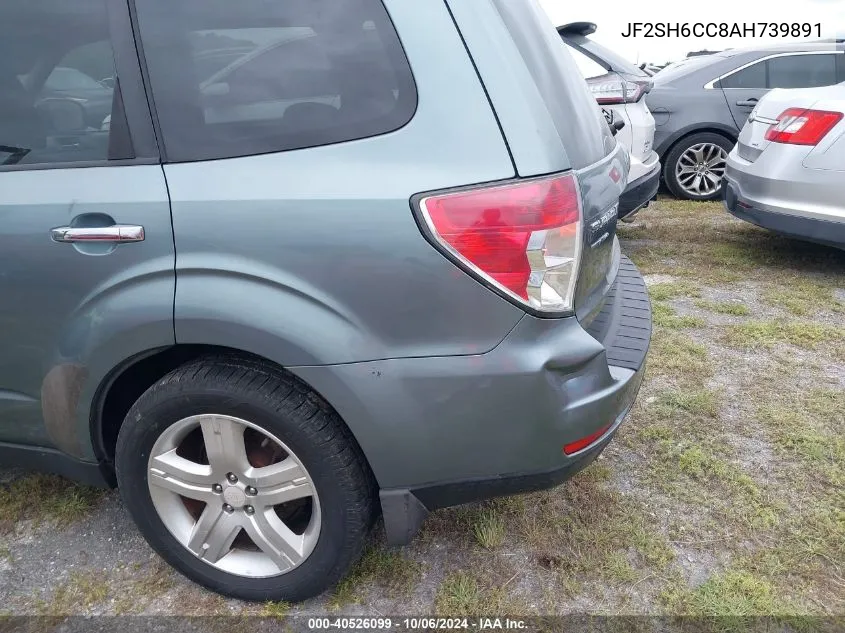 2010 Subaru Forester 2.5X Premium VIN: JF2SH6CC8AH739891 Lot: 40526099